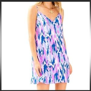Lilly Pulitzer Leila silk dress (One Too Many)